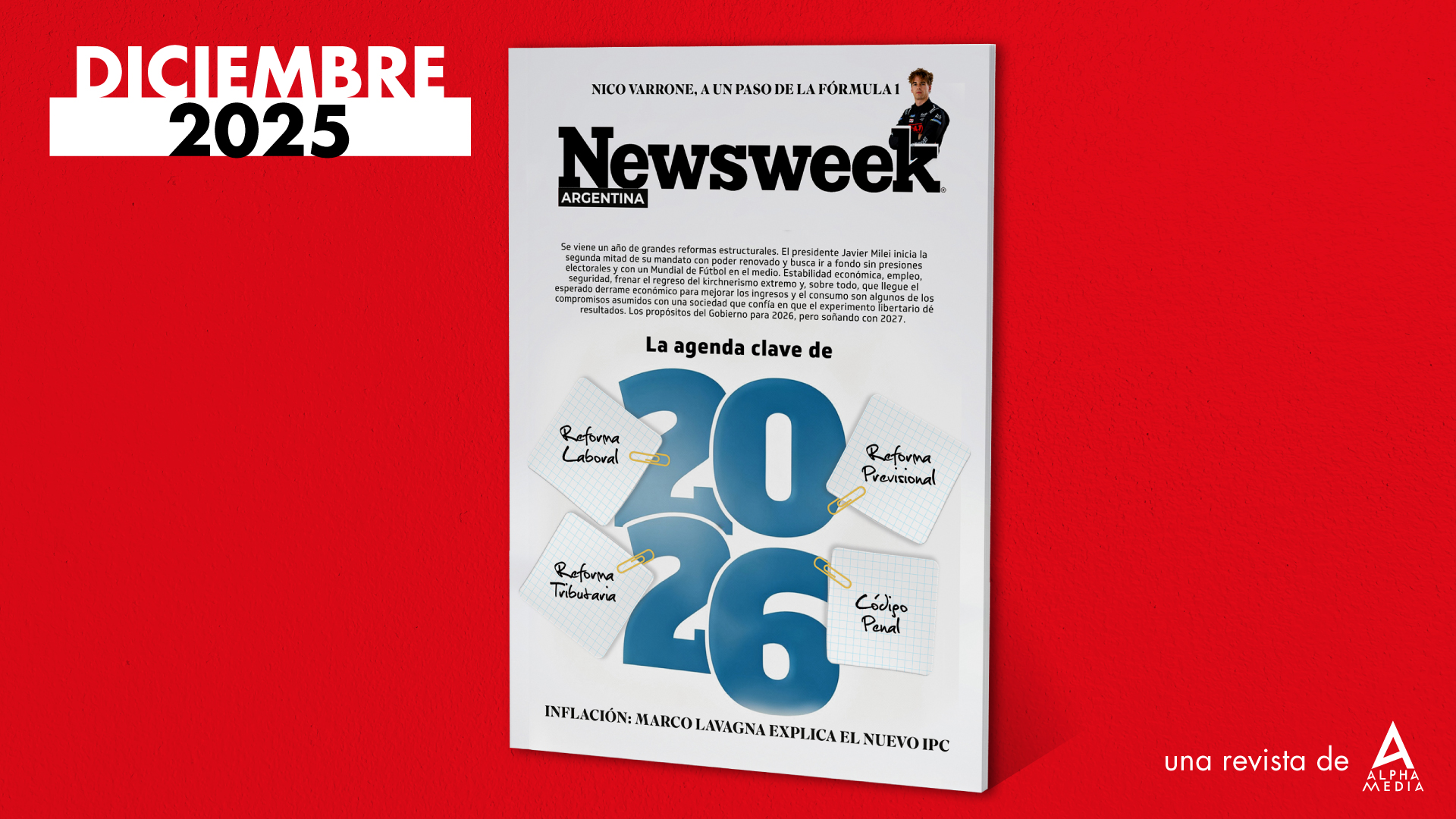 ¡Ya salió Newsweek Argentina de Diciembre!